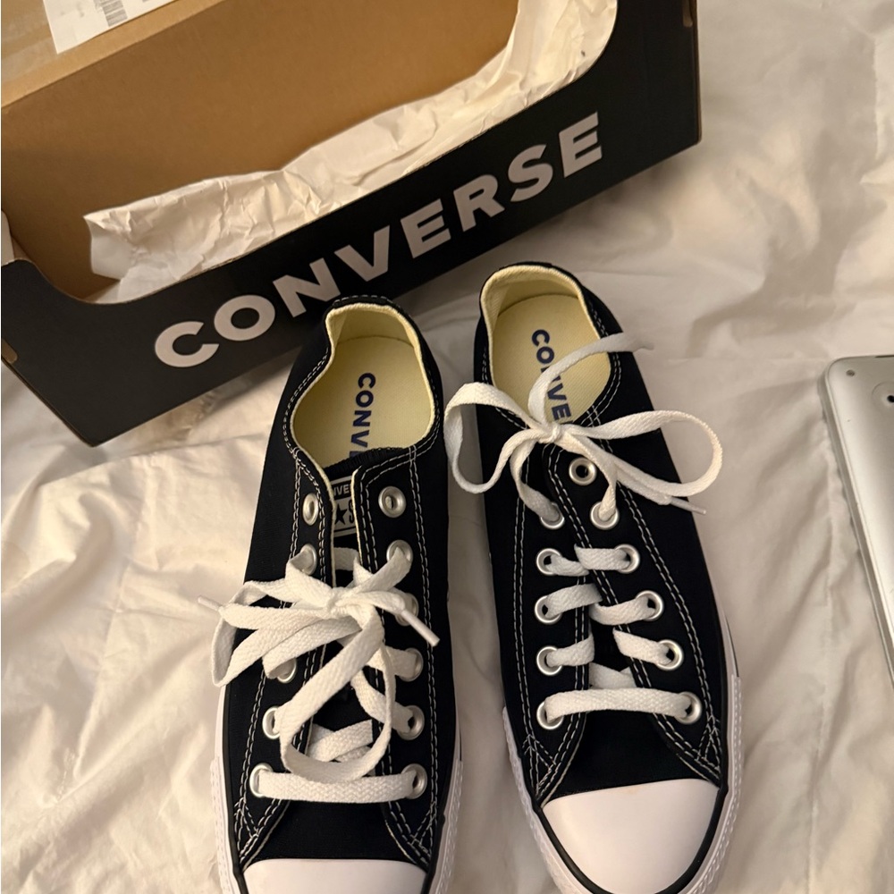 Converse All Star Black and White Sneakers
